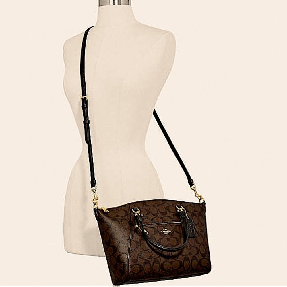 Prairie Satchel In Signature Canvas